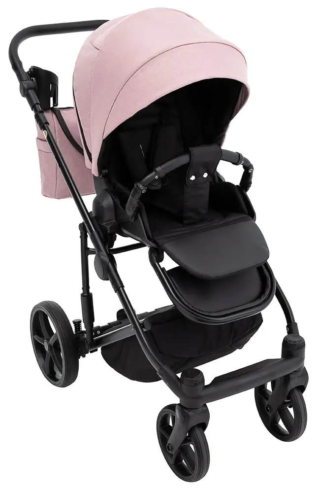 Детская коляска 2 в 1 Adamex Zico Tip TK-24 розовый